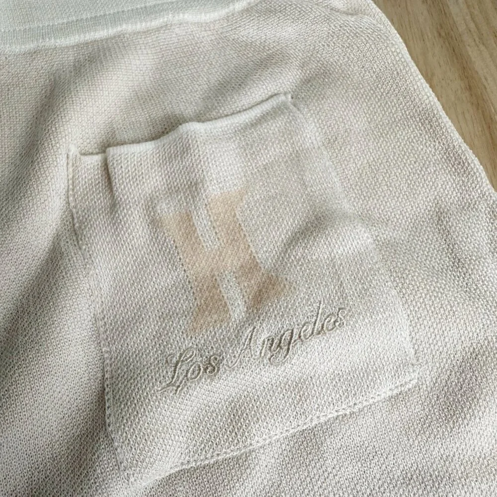 NWT Honor The Gift Bone Jungle Shorts XL‎ Buttery Soft Terry Cream
